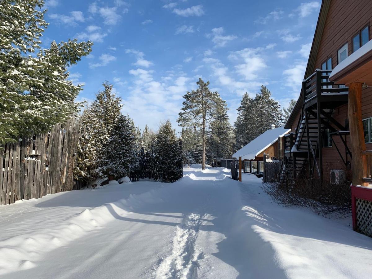L'Auberge Refuge Du Trappeur Saint Mathieu Du Parc Exterior foto