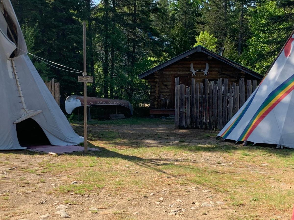 L'Auberge Refuge Du Trappeur Saint Mathieu Du Parc Exterior foto